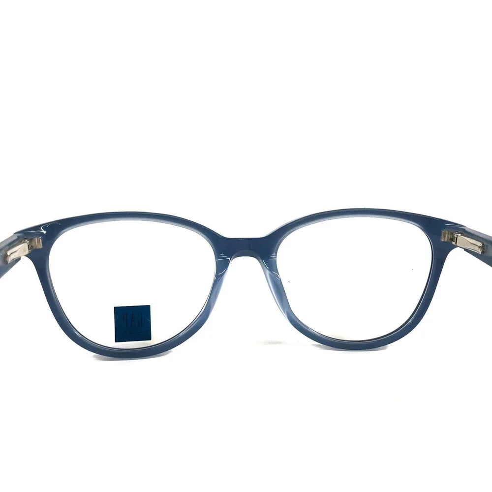 Gap Kids Eyeglasses Frames VGP500 NAVY 0NAV Blue Cat Eye Full Rim 47-16-130
